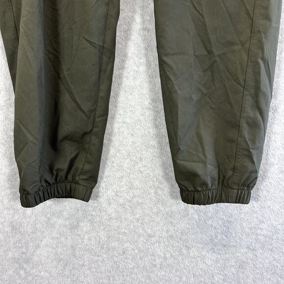 Old Navy XS Olive Green StretchTech Cargo Joggers Dry Quick Elastic Hem Athleisu - Picture 12 of 13